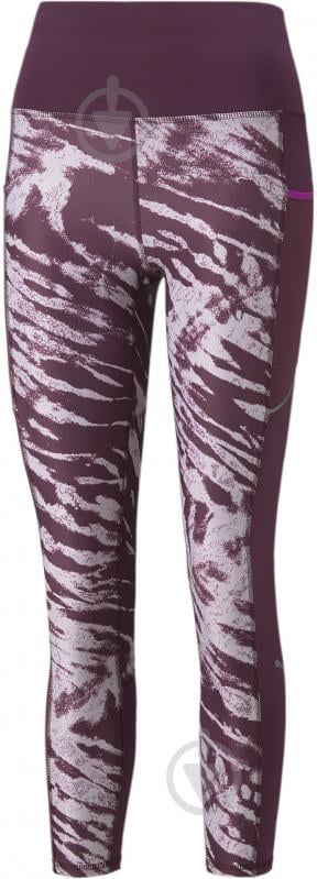 Лосины Puma RUN 5K GRAPHIC HW 7 8 TIGHT 52139412 р.M красный - фото 4