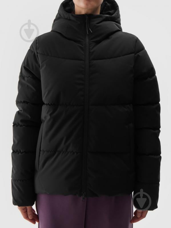 Пуховик женский зимний 4F DOWN JACKET F473 4FWAW24TDJAF473-20S р.S черный - фото 5