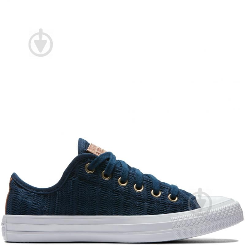 Кеды Converse CTAS OX 560632C р.36 синий - фото 1