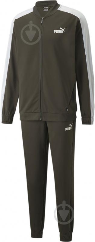 Спортивный костюм Puma Baseball Tricot Suit 58584370 р. XL зеленый - фото 4