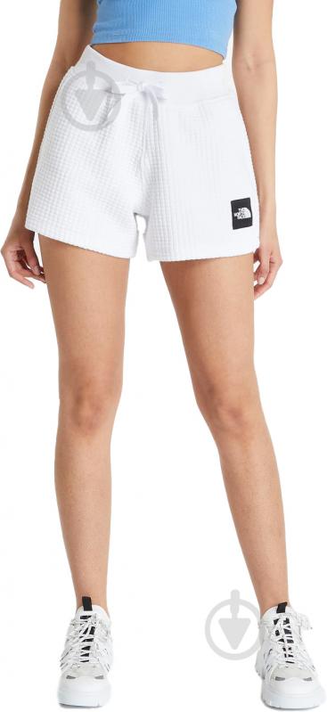 Шорты THE NORTH FACE W MHYSA QUILTED SHORTS NF0A3RZ4N141 р. L белый - фото 1