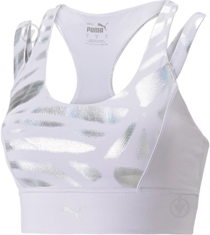 Бра Puma NOVA SHINE MID IMPACT EVERSCULPT BRA 52308668 р.XS бузковий - фото 1