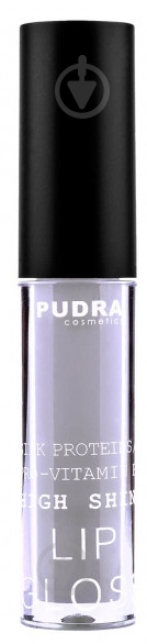 Блиск для губ Pudra Cosmetics №01 Clear 2,5 мл - фото 1