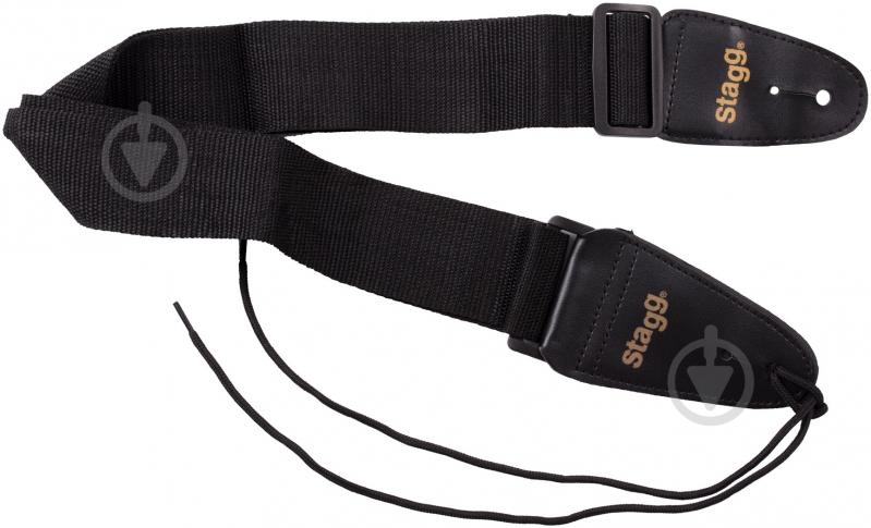 Ремень для гитары STAGG BJA006BK - фото 1 Ремень для гитары STAGG BJA006BK - фото 1