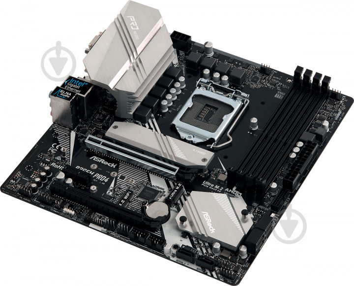 Материнская плата ASRock B365M PRO4 (Socket 1151, Intel B365, mirco ATX) - фото 3