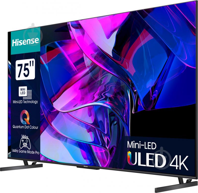 Телевізор Hisense 75U7KQ - фото 5