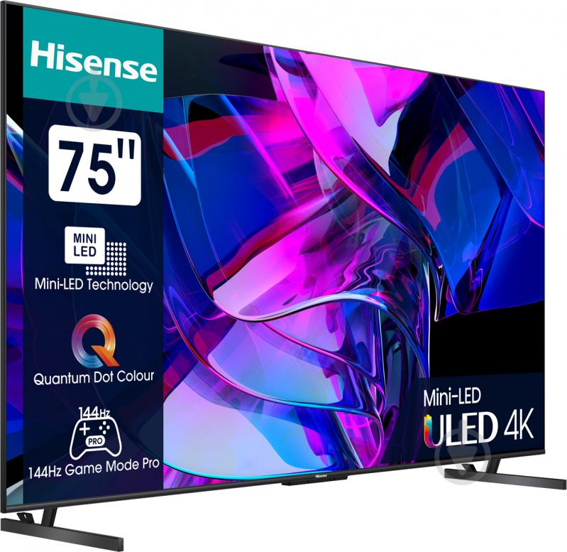 Телевізор Hisense 75U7KQ - фото 4