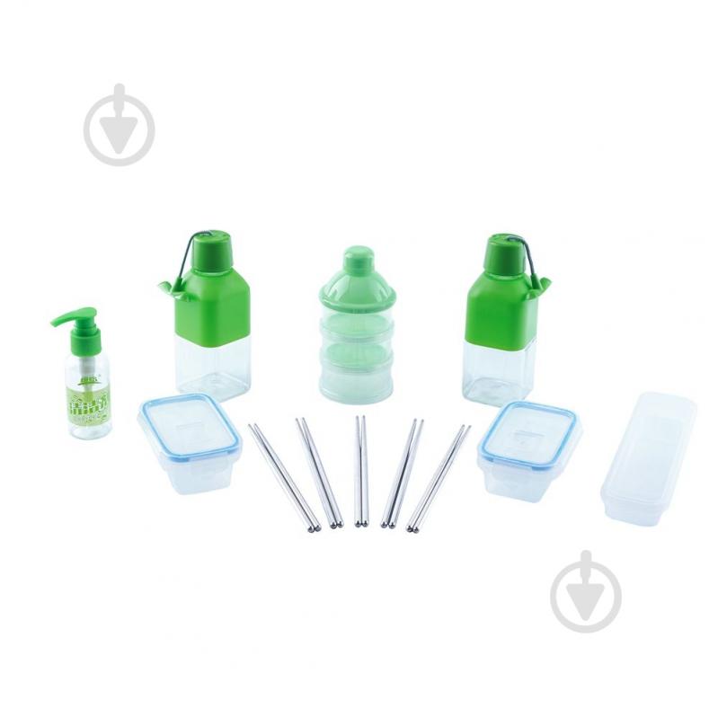 Набір посуду BRS ø448 мм 839 мм Кемпінгова портативна кухня із столом BRS-96 - фото 11