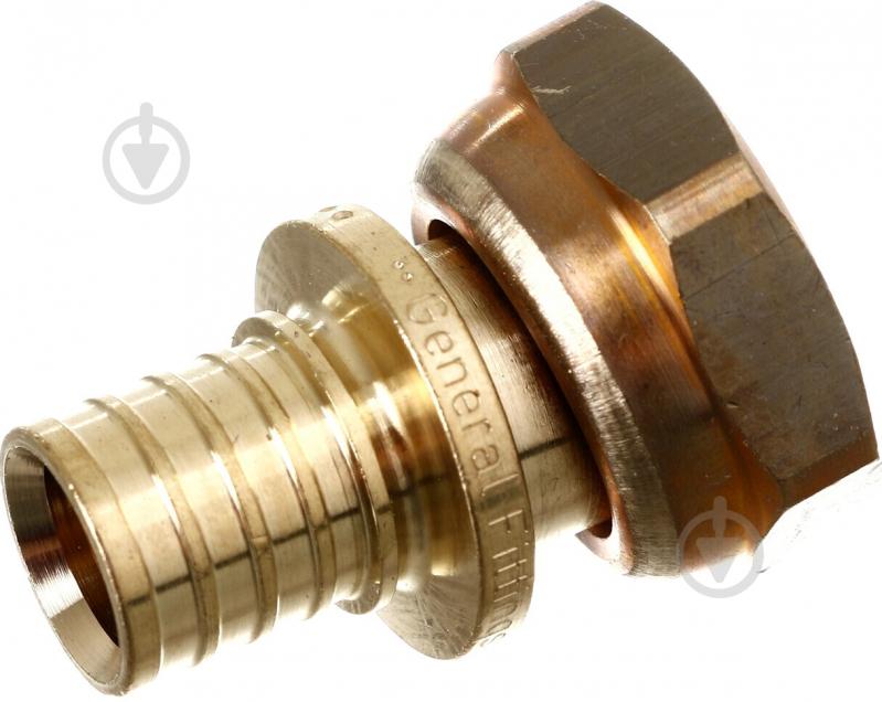 З'єднання різьбове В General Fittings з накидною гайкою O16 x 1/2" ВР 3400C7H041622A - фото 2