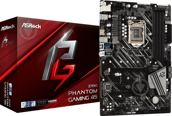 Материнська плата ASRock Z390 PHANTOM GAMING 4S (Socket 1151, Intel Z390, ATX) - фото 5