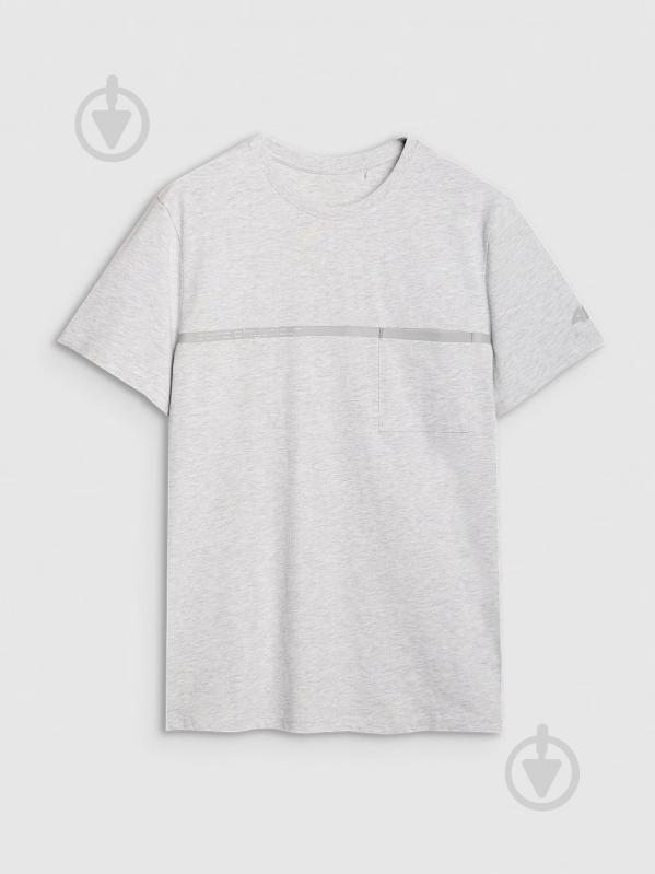 Футболка 4F TSHIRT M2078 4FRSS24TTSHM2078-27M р.M сірий - фото 6