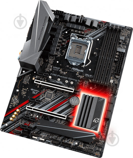 Материнская плата ASRock Z390 PHANTOM GAMING SLI (Socket 1151, Intel Z390, ATX) - фото 2