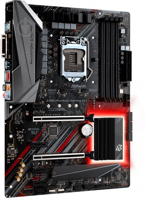 Материнская плата ASRock Z390 PHANTOM GAMING SLI (Socket 1151, Intel Z390, ATX) - фото 3