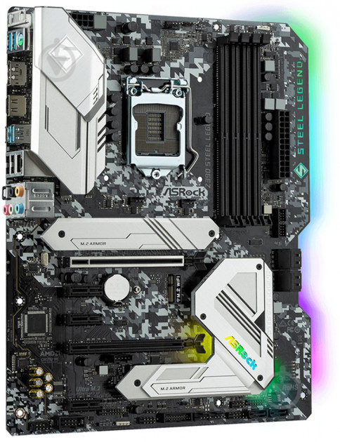 Материнская плата ASRock Z390 STEEL LEGEND (Socket 1151, Intel Z390, ATX) - фото 2