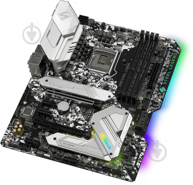 Материнская плата ASRock Z390 STEEL LEGEND (Socket 1151, Intel Z390, ATX) - фото 3