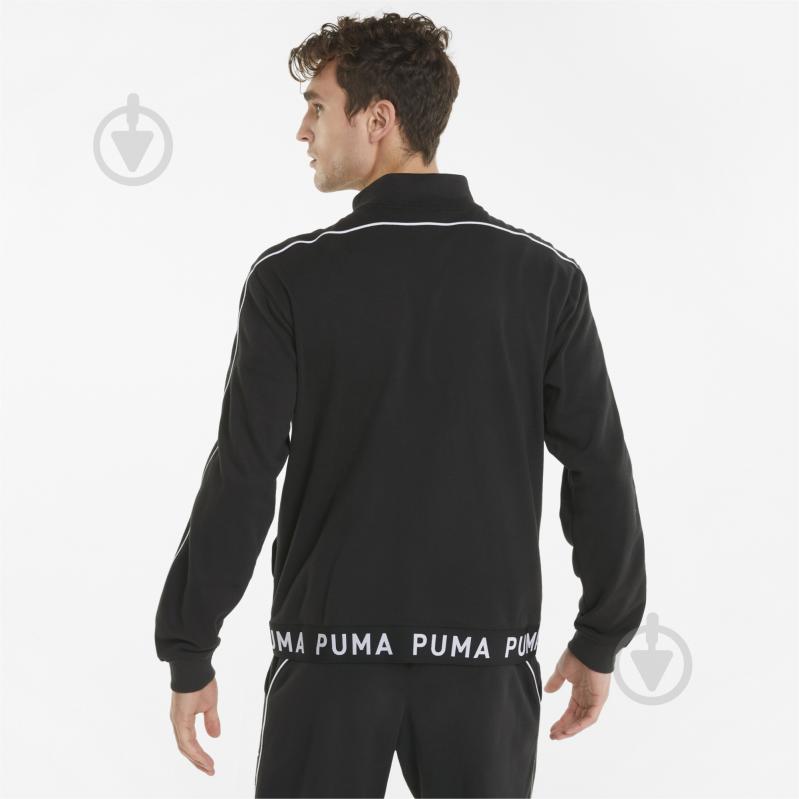 Вітрівка чоловіча демісезонна Puma TRAIN FULL ZIP JACKET 52154401 р.2XL чорна - фото 2