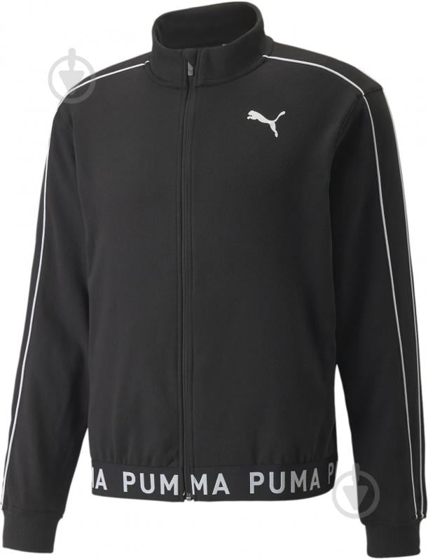 Вітрівка чоловіча демісезонна Puma TRAIN FULL ZIP JACKET 52154401 р.2XL чорна - фото 4