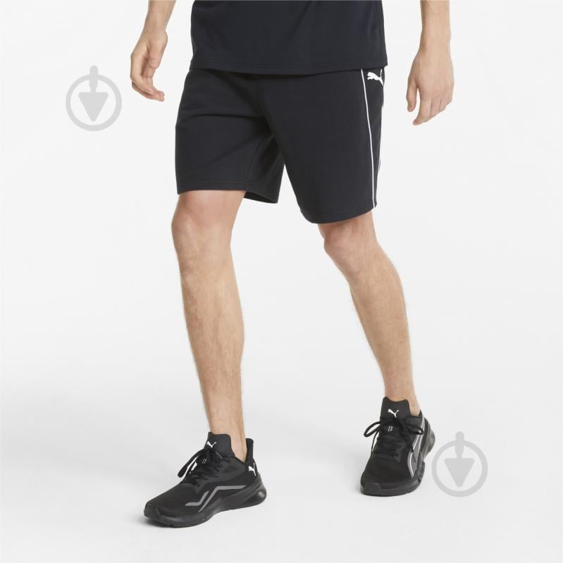 Шорты Puma TRAIN KNIT 8' SHORT 52154701 р. M черный - фото 1