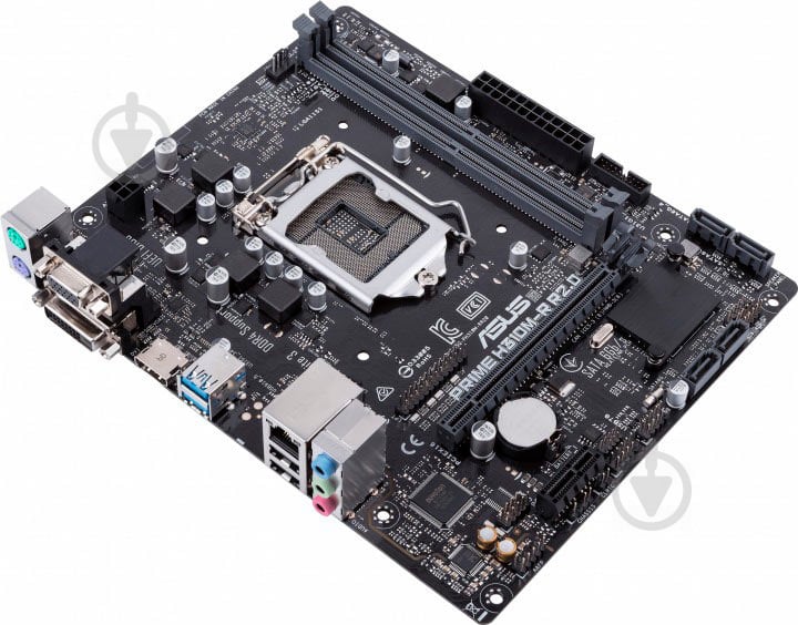 Материнская плата Asus PRIME H310M-A R2.0 (Socket 1151, Intel H310, mirco ATX) - фото 2