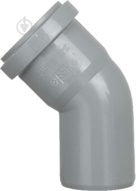 Колено канализационное Magnaplast Htplus 50/45 10820 - фото 2