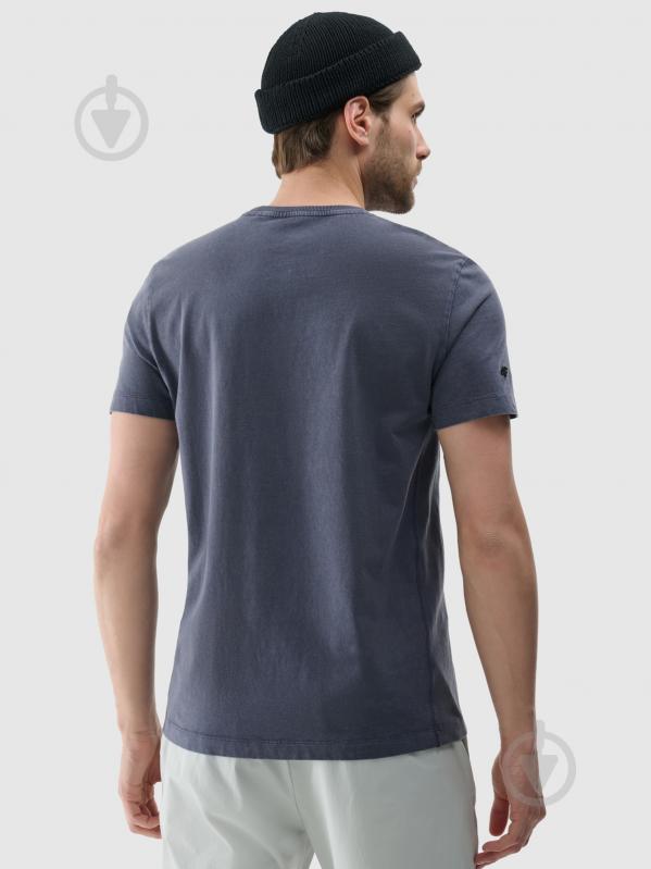 Футболка 4F TSHIRT M1981 4FWSS25TTSHM1981-22S р.M синій - фото 3