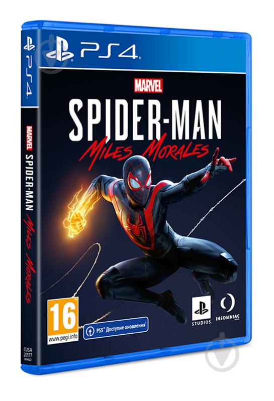 Игра Sony Marvel Spider-Man. Miles Morales PS4 - фото 1