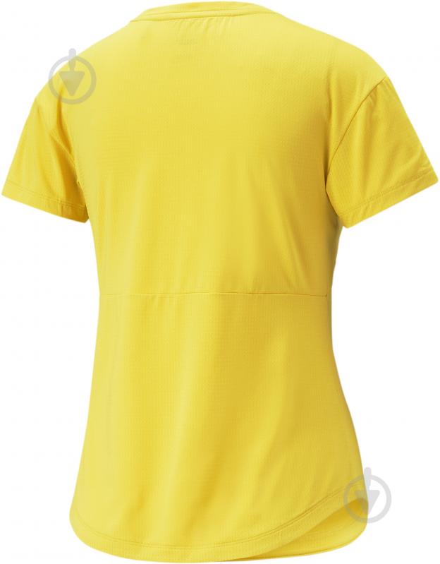 Футболка Puma W FIRST MILE COMMERCIAL TEE 52320541 р.S жовтий - фото 2