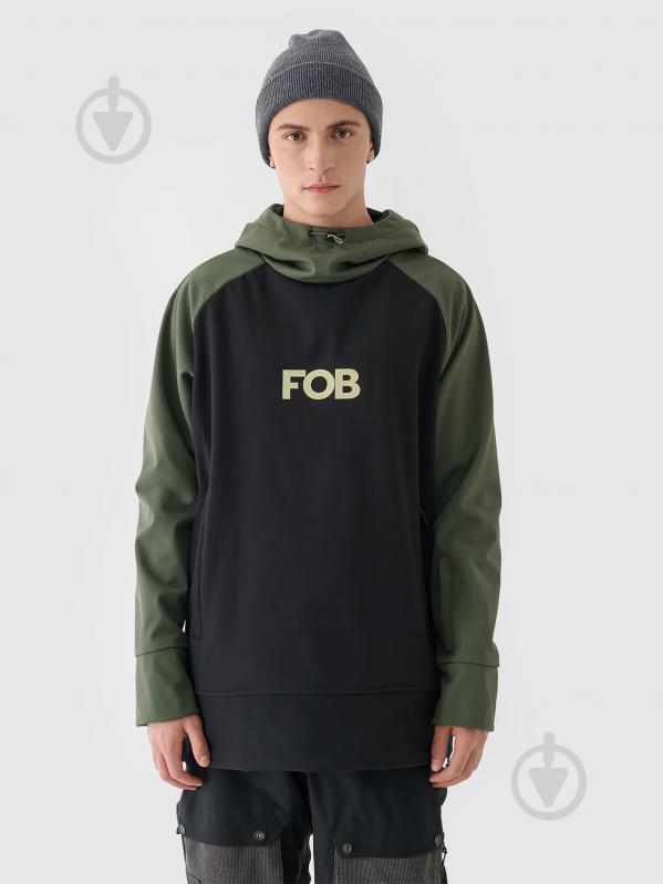 Куртка 4F SOFTSHELL JACKET M255 4FWAW24TSOFM255-20S р.L чорний - фото 1