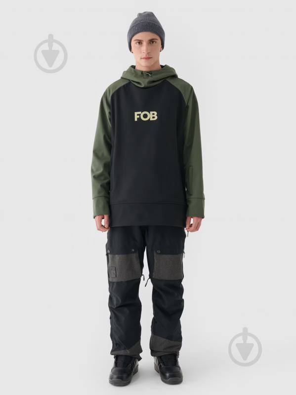 Куртка 4F SOFTSHELL JACKET M255 4FWAW24TSOFM255-20S р.L чорний - фото 11