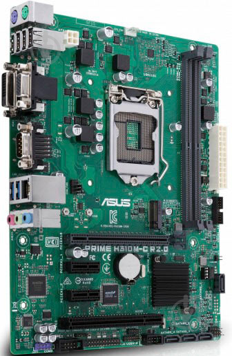 Материнская плата Asus PRIME H310M-C R2.0 (Socket 1151, Intel H310, mirco ATX) - фото 6