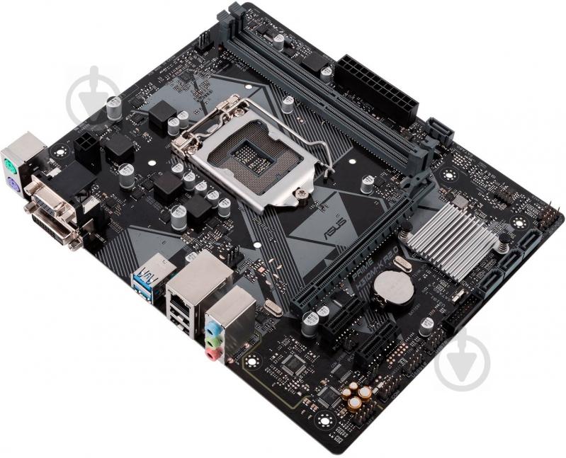 Материнская плата Asus PRIME H310M-K R2.0 (Socket 1151, Intel H310, mirco ATX) - фото 4