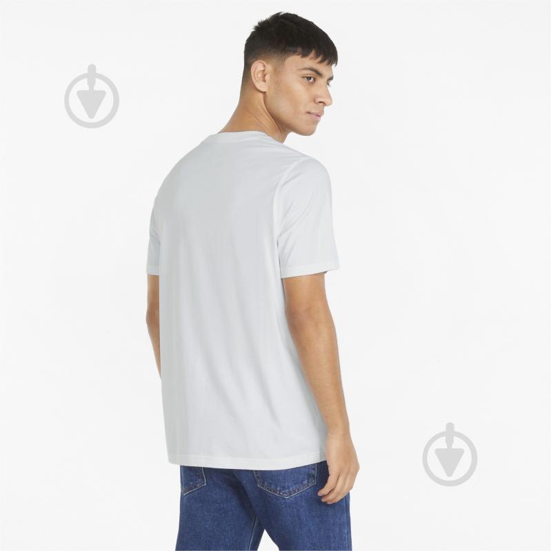 Футболка Puma Modern Basics Tee 84740702 р.S белый - фото 2