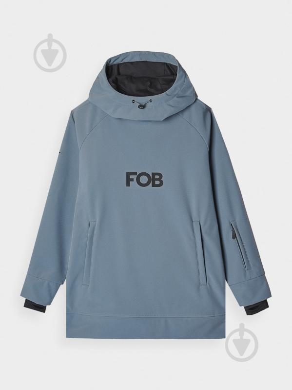 Куртка 4F SOFTSHELL JACKET F289 4FWAW24TSOFF289-32S р.S синий - фото 13