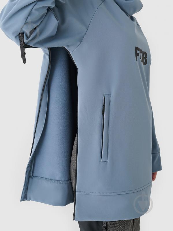 Куртка 4F SOFTSHELL JACKET F289 4FWAW24TSOFF289-32S р.S синий - фото 7
