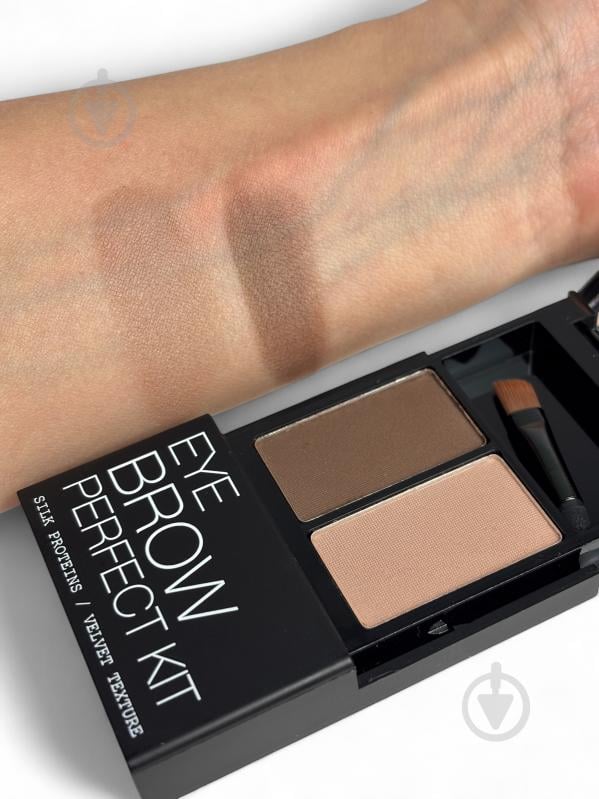 Тени для бровей и век Pudra Cosmetics Blonde/Light Brown 1 - фото 2