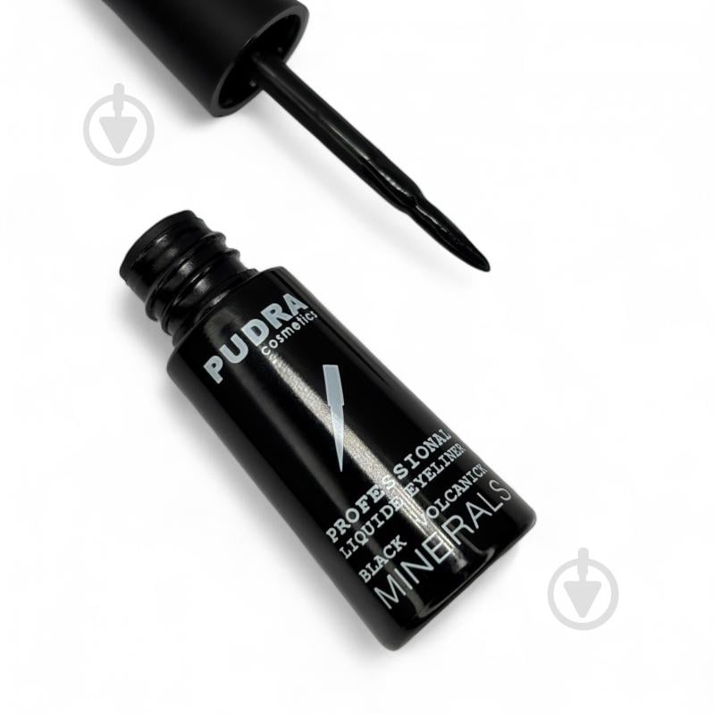 Подводка для глаз Pudra Cosmetics жидкая Black 3 мл - фото 2