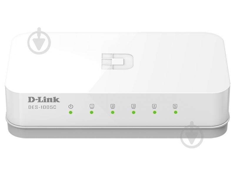 Коммутатор D-Link DES-1005C/A1A - фото 1