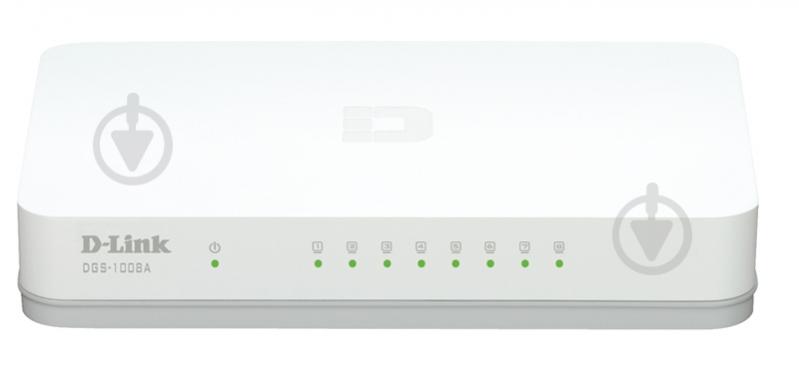 Коммутатор D-Link DGS-1008A/D1A - фото 1 Коммутатор D-Link DGS-1008A/D1A - фото 1