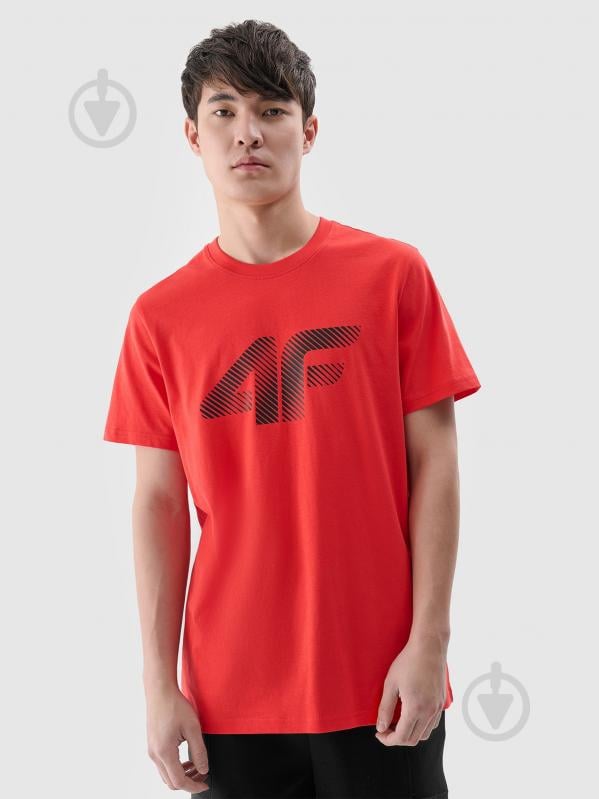 Футболка 4F 4FWMM00TTSHM2257-62S р.M красный - фото 1 Футболка 4F 4FWMM00TTSHM2257-62S р.M красный - фото 1