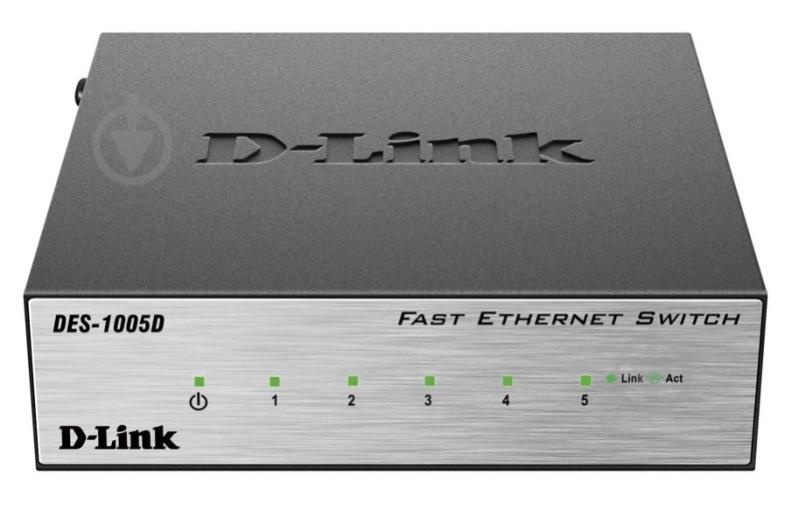 Комутатор D-Link DES-1005D/O2B - фото 1