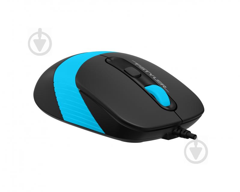 Мышка A4Tech бесшумная Fstyler FM10S (Blue) - фото 4