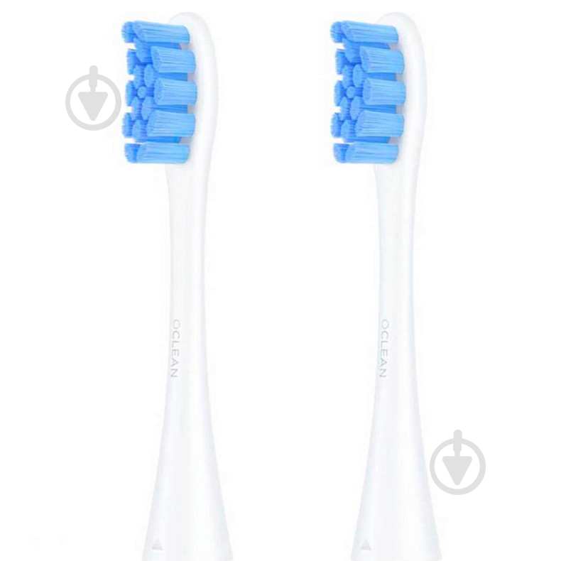 Сменные насадки для зубной щетки Oclean P1S1 Toothbrush Head Sky Blue 2 шт - фото 1