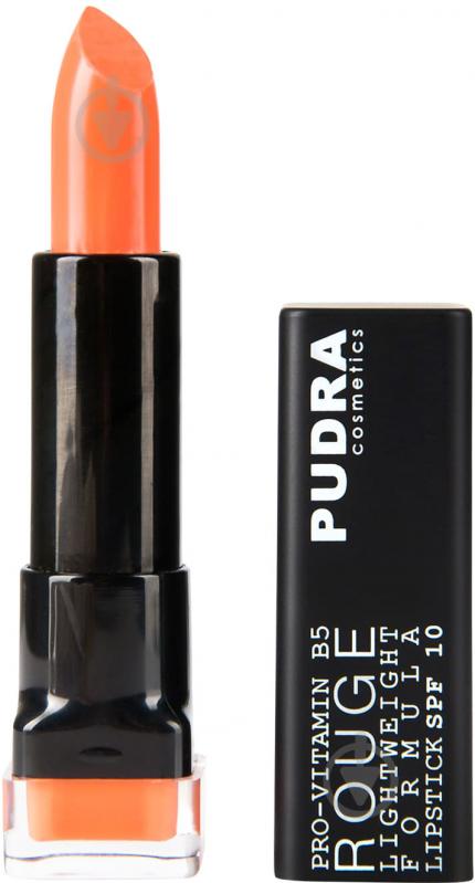 Помада губна Pudra Cosmetics Cream orange 01 4,5 г - фото 1