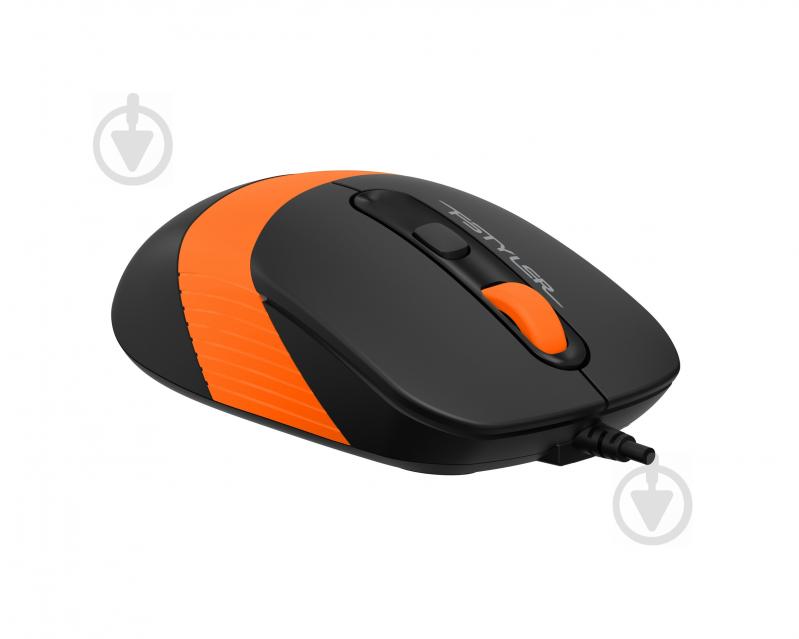 Мышка A4Tech бесшумная Fstyler FM10S (Orange) - фото 4