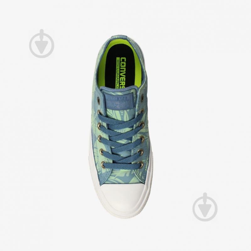 Кеды Converse CTAS II OX 555984C р.40 голубой - фото 4