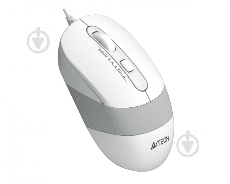 Мышка A4Tech бесшумная Fstyler FM10S (White) - фото 3