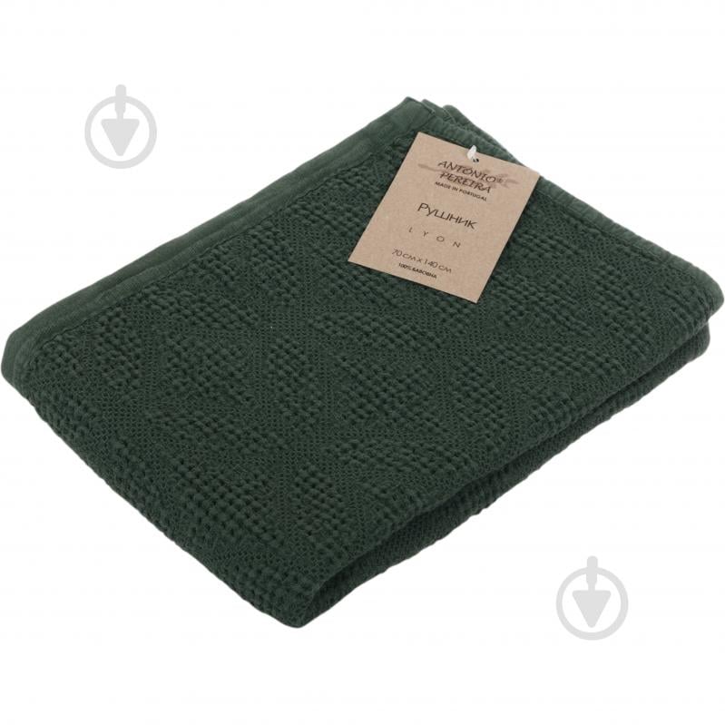 Полотенце Lyon 70x140 см зеленый Antonio Pereira - фото 2 Полотенце Lyon 70x140 см зеленый Antonio Pereira - фото 2