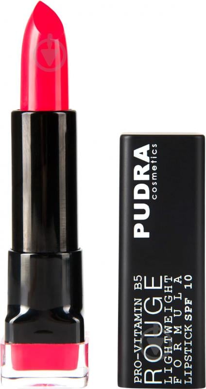 Помада губна Pudra Cosmetics Hot pink 08 4,5 г - фото 1