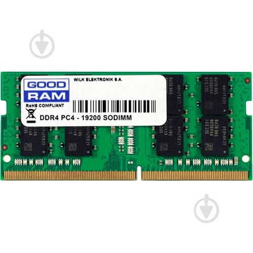 Оперативна пам'ять Goodram SODIMM DDR4 16 GB (1x16GB) 2666 MHz (GR2666S464L19/16G) - фото 1