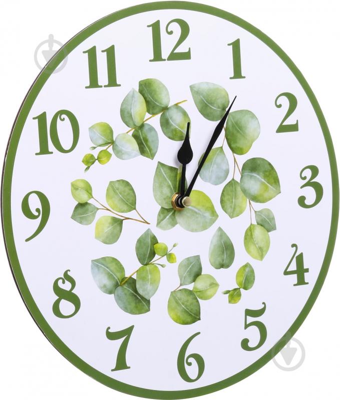 Часы настенные Листья 1 - фото 2